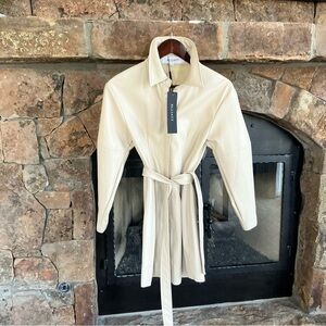 Elliatt Beige Trench dress with Belt